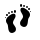 cookie icon footprints